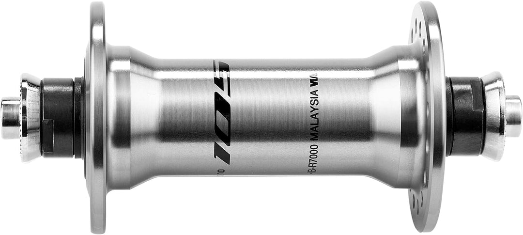 Shimano Unisex – Erwachsene 105 Vorderradnabe, Silber, 36 Loch