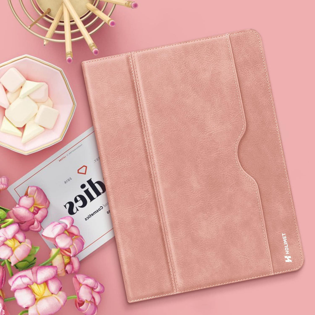 HOLIMET iPad Mini 6 Hülle 2021 8,3 Zoll mit Stifthalter, iPad Mini 6. Generation PU Leder Cover Smar