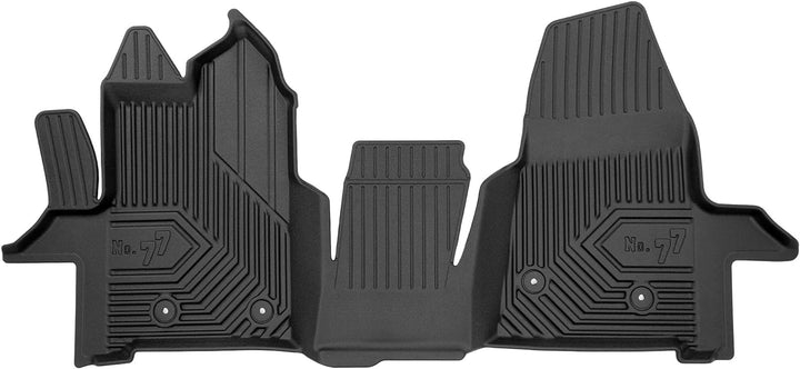 SMK Gummimatten Auto fussmatten Satz für Ford Transit VI ab 2018 Erleben Sie einen neuen Standard de