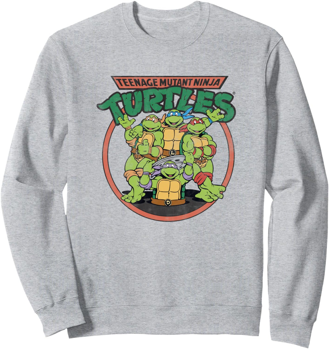 Teenage Mutant Ninja Turtles Classic Circle Logo Sweatshirt