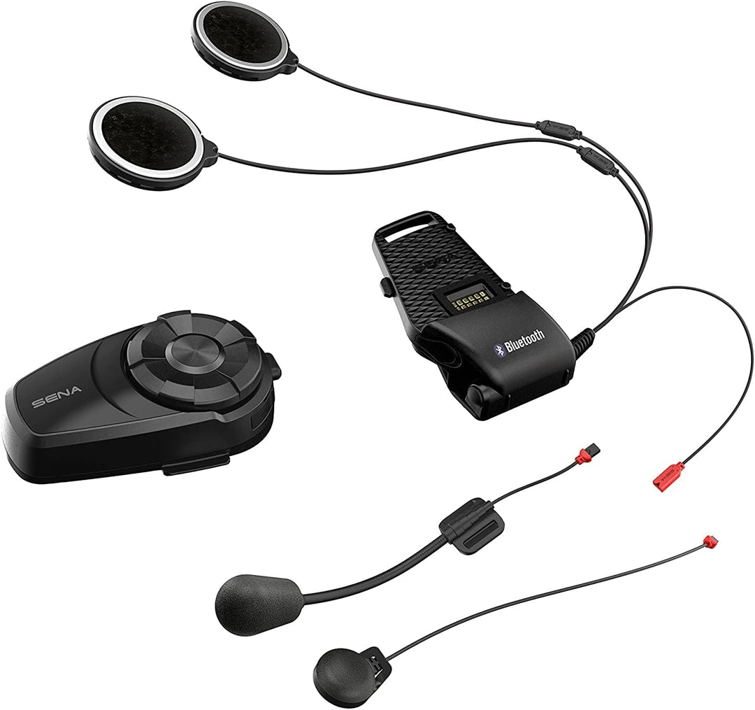 Sena 10S Bluetooth Headset Motorrad Kommunikation Einzelpack (2022), Einzelpack (2022)