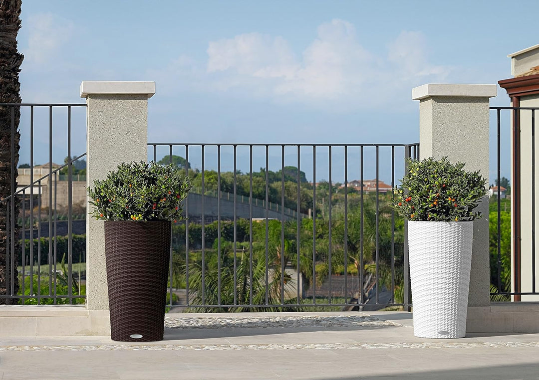 LECHUZA CILINDRO Cottage 32 mokka 15365