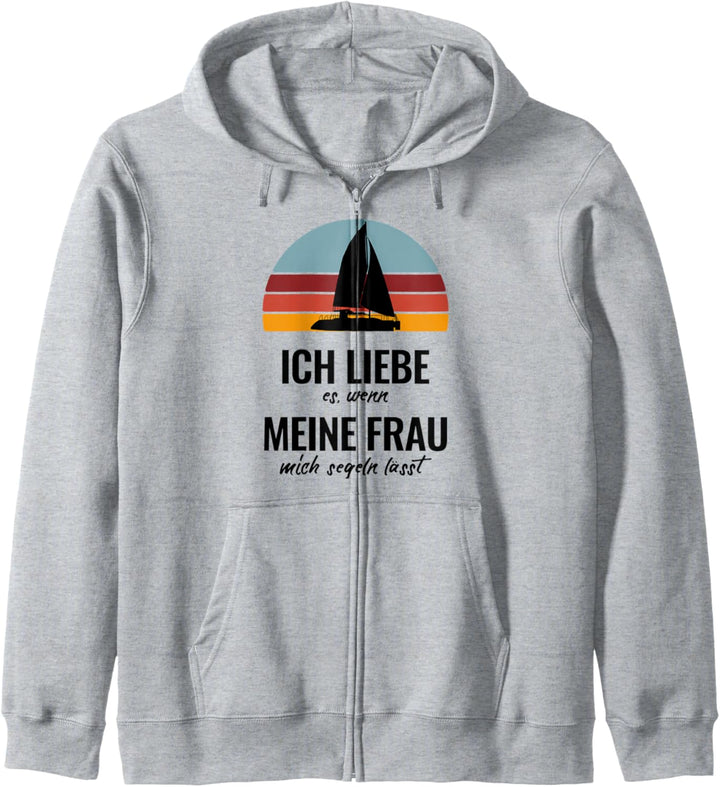 Segeln Geschenk Grafik Mir Reichts Ich Geh Segeln Geschenkid Kapuzenjacke