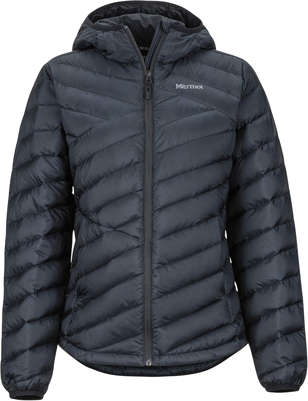 Marmot Damen Wm's Highlander Hoody New, Ultra-leichte Daunenjacke S Schwarz, S Schwarz