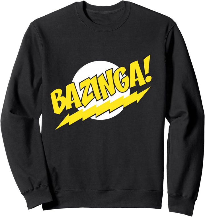 Das Logo der Urknalltheorie Bazinga Sweatshirt
