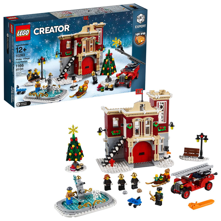 Lego Creator Expert Winter Village Fire Station 10263 Building Kit, New 2019