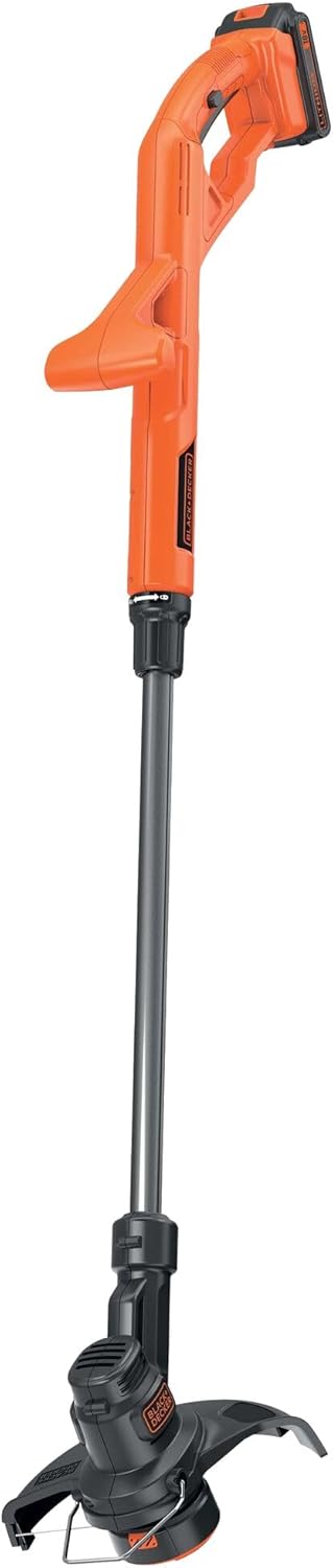 Black+Decker Rasentrimmer (18V 1,5Ah, 25 cm Schnittbreite, AFS Reflex Fadenverlängerung, für kleine