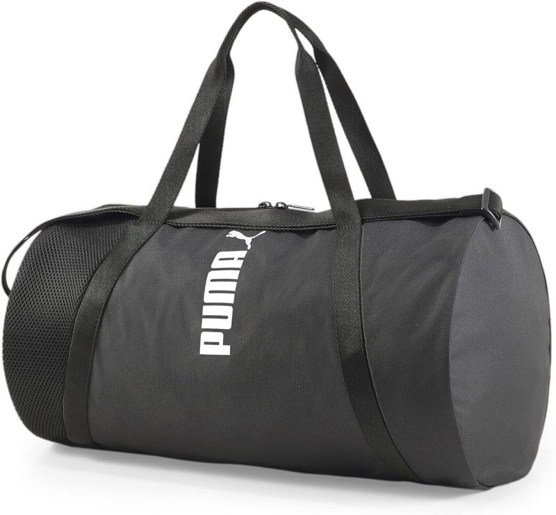 PUMA Damen at ESS Barrel Bag Sporttasche Einheitsgrösse Puma Schwarz, Einheitsgrösse Puma Schwarz