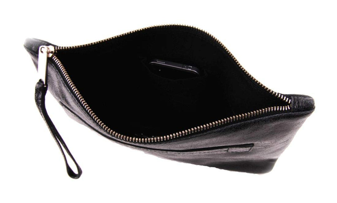BREE Beverly Hills 9 Clutch/Unterklemmtasche in schwarz