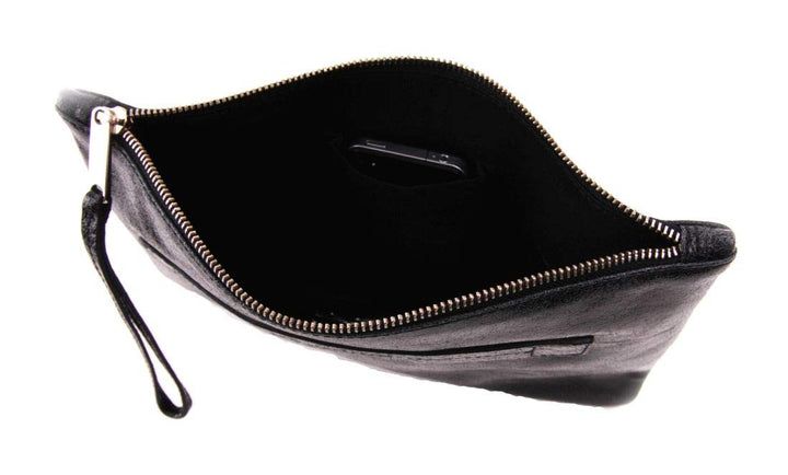 BREE Beverly Hills 9 Clutch/Unterklemmtasche in schwarz