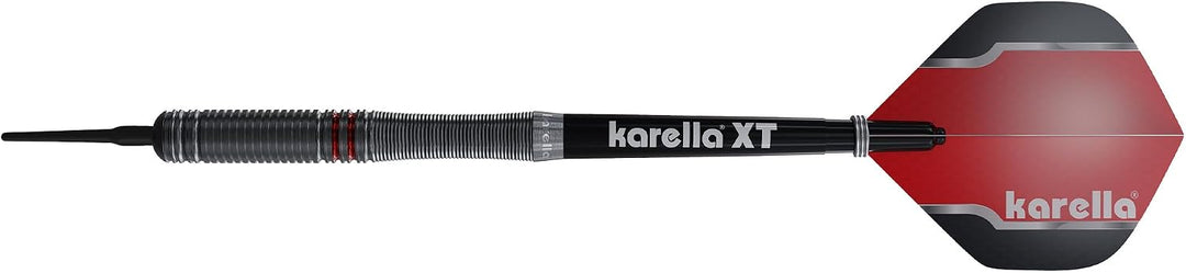 Karella Fighter Steeldart und Softdart, 90% Tungsten, 20g, 22g, 24g, für klassisches Dartboard, elek