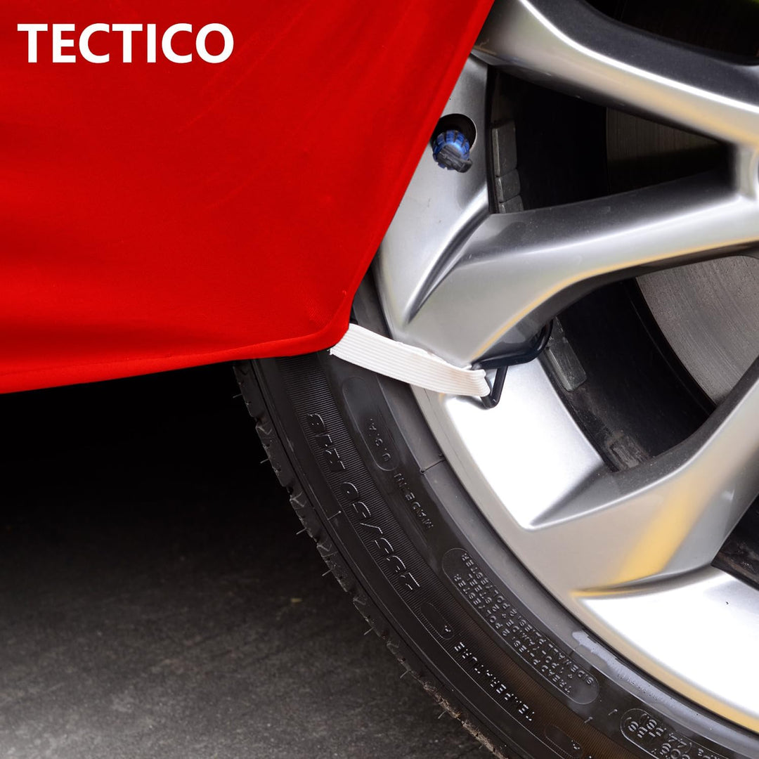 TECTICO Indoor Sportwagen Autoplane Elastisch Atmungsaktiv Staubschutz Weich Stretch Stoff Elegante