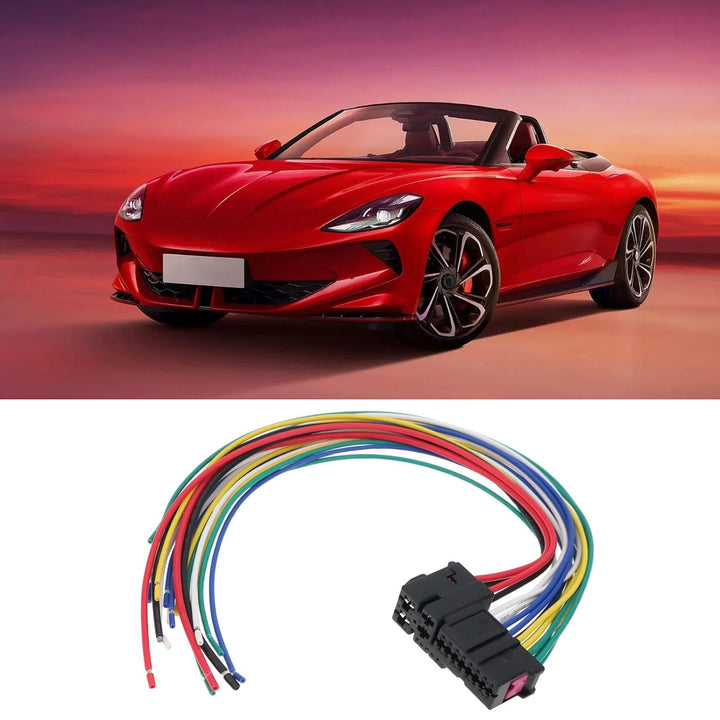 Auto Vordertür Links Rechts Kabelbaum Reparatursatz 8E0972702 Kompatibel mit Audi A3 (8P1) Sportback