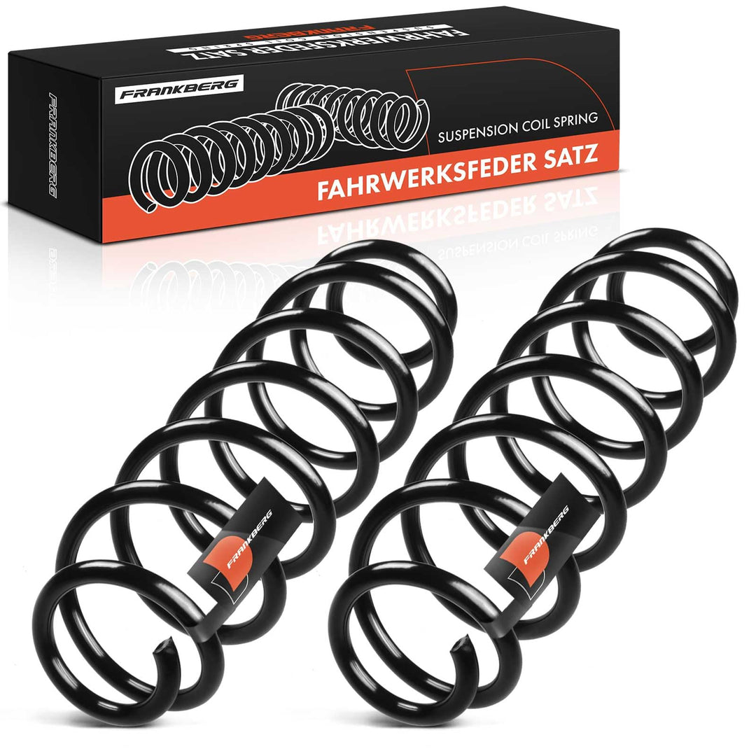 2x Federn Fahrwerksfeder Hinten Kompatibel mit Ibiza IV Schrägheck 1.2L-1.9L 2008-2017 Ibiza IV Spor