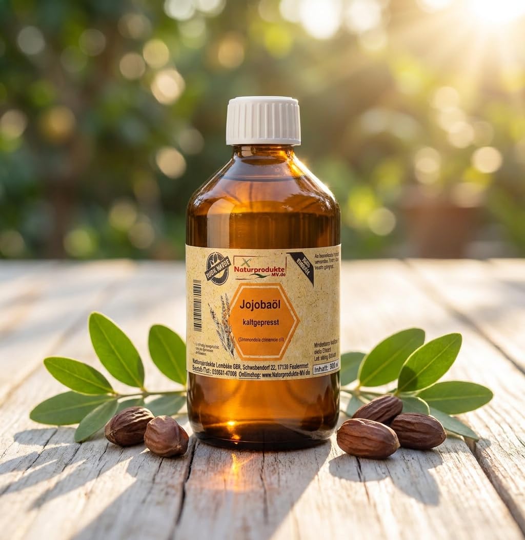Jojobaöl kaltgepresst (500 ml) Jojoba Öl kaltgepresst