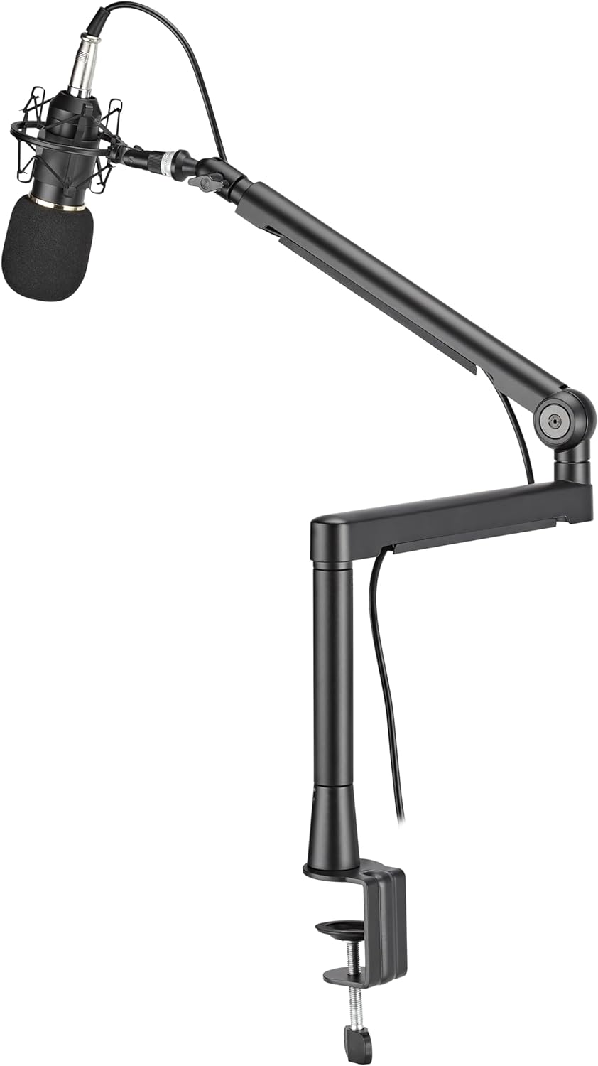 Halterungsprofi Alu Mikrofon Halterung Ständer HPMIC-1AL