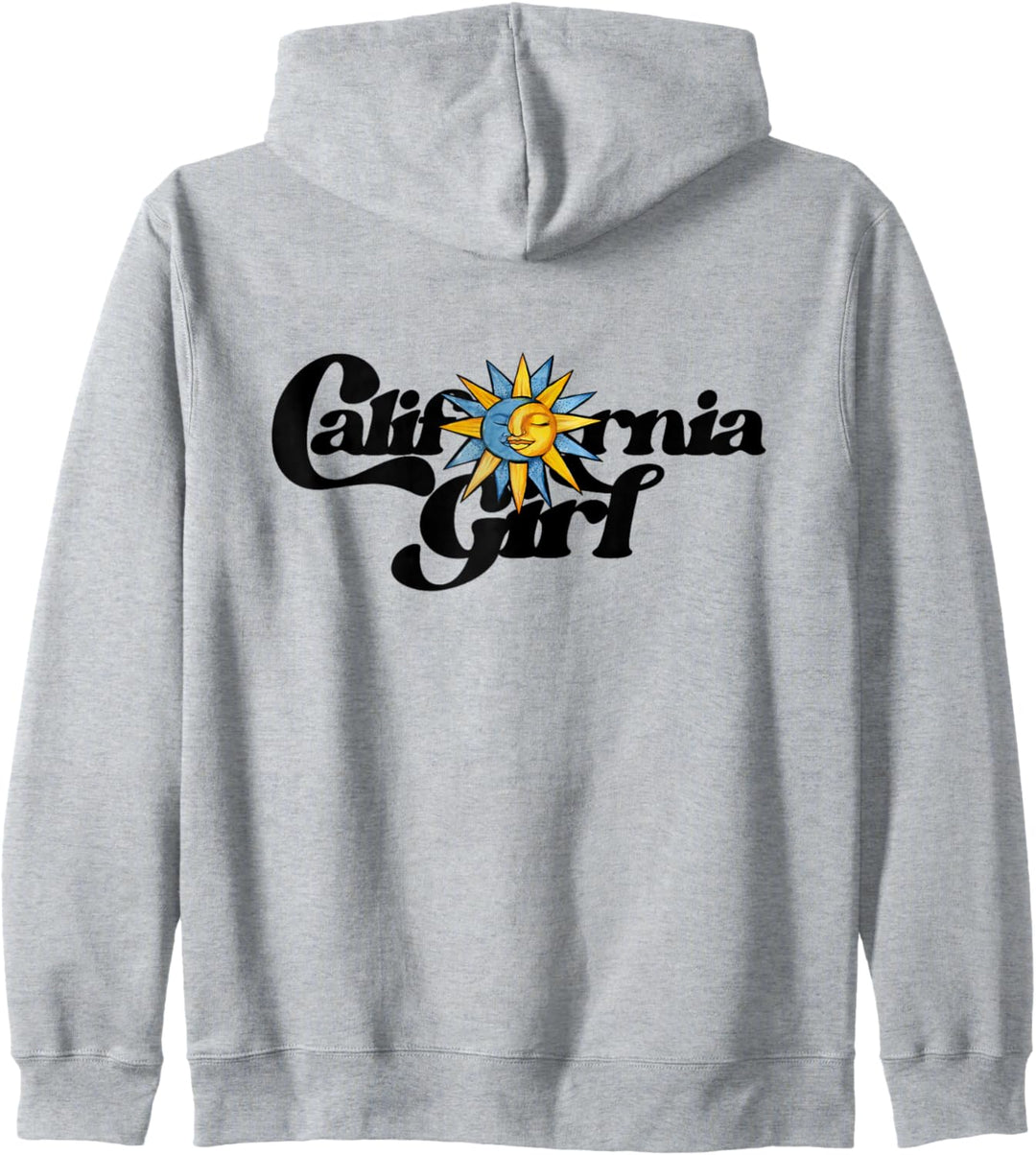 California Girl design fun Kapuzenjacke