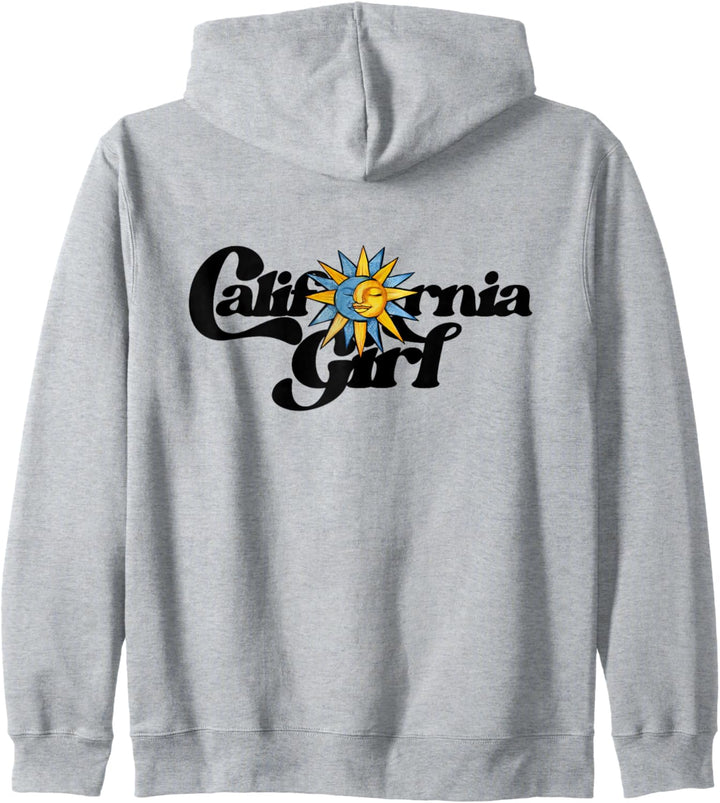 California Girl design fun Kapuzenjacke