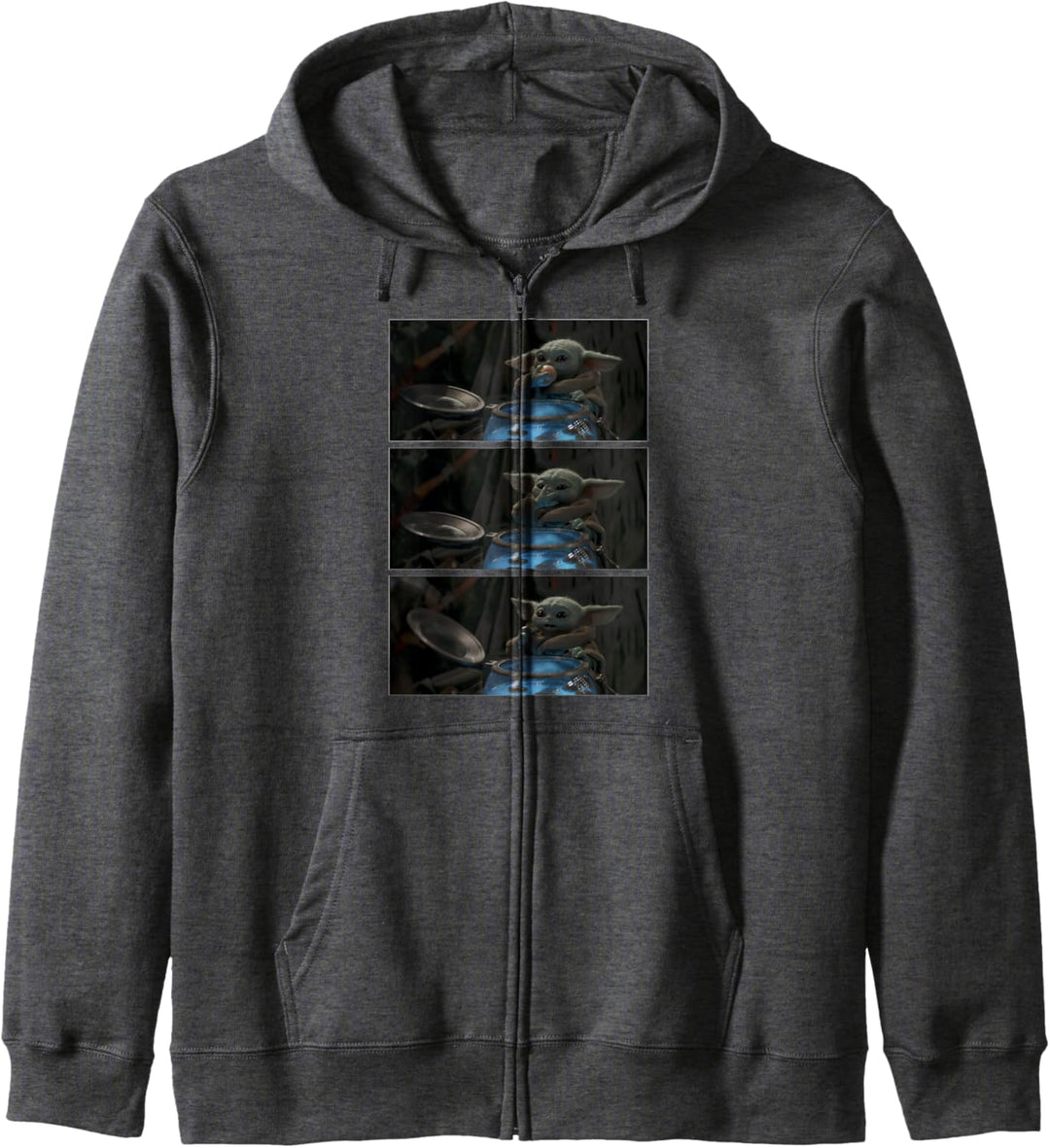 Star Wars: The Mandalorian The Child Eating Panels R4 Kapuzenjacke