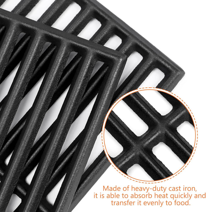 45x35cm Gusseisen Grillrost für Rösle Videro G4-S, Rösle Allflame Prime 4,Grillrost Ersatzteil für E