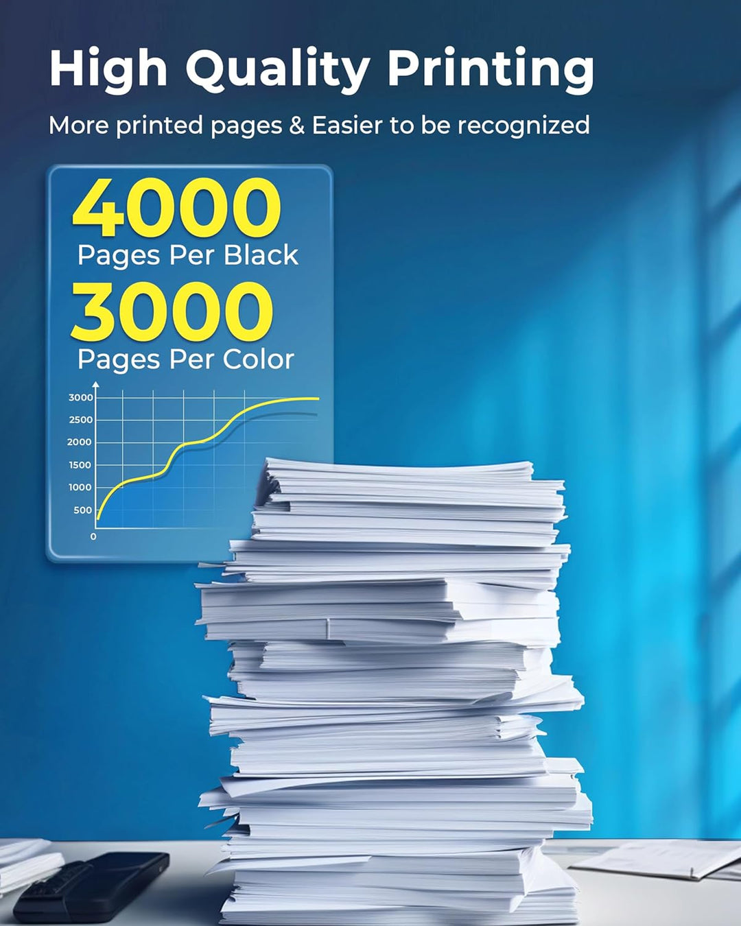 ECHALLENGE TK-5240K TK5240 Toner Kompatibel für Kyocera TK5240K TK-5240 TK-5240C TK-5240M TK-5240Y E