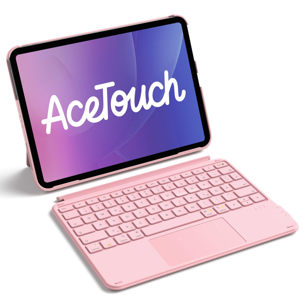 Inateck Hülle mit Tastatur,Ultraleichte Tastatur für iPad 10/11 Generation A16 2025 11 Zoll,iPad Air