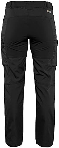 Damen Service Bundhose Stretch Armygrün/Schwarz C30 Schwarz 34, Schwarz 34