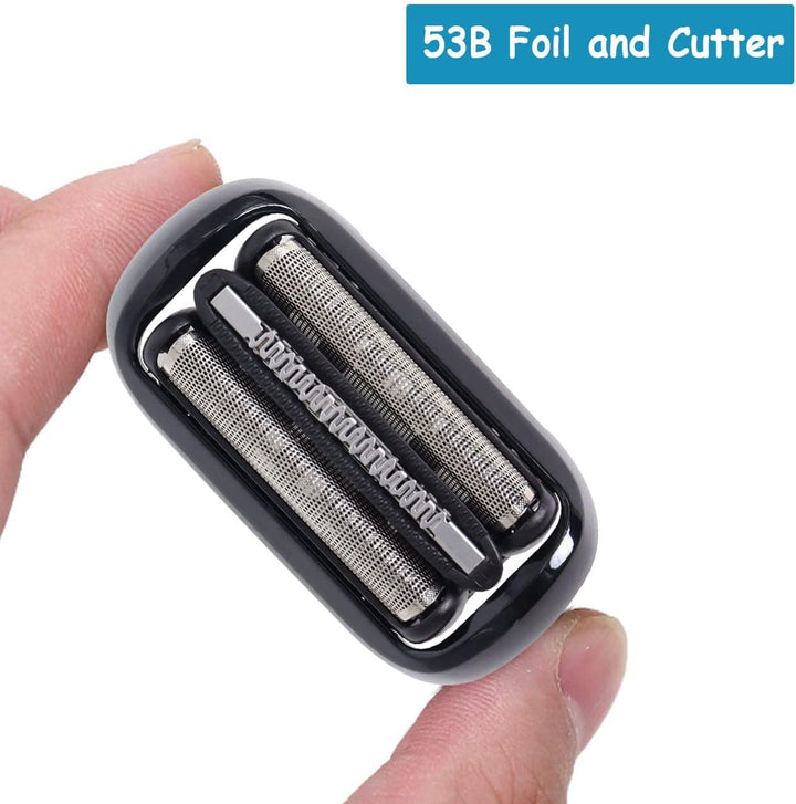 53B Rasierköpfe Kompatibel mit Bra-un Serie 5 und Series 6 Elektrorasierer für Herren mit Bürste von