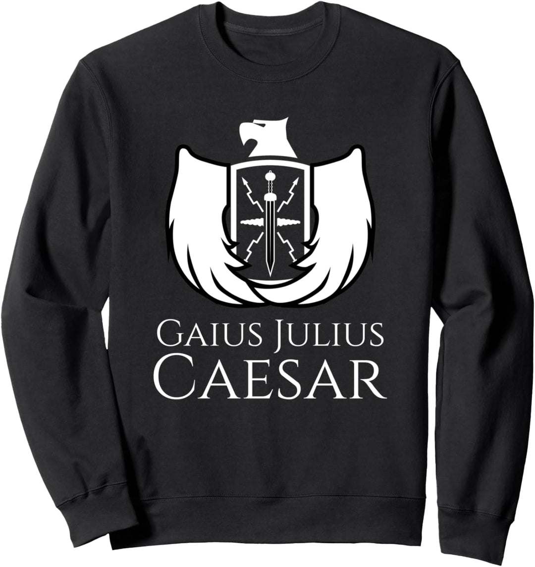 Gaius Julius Caesar - Ancient Roman History - SPQR Rome Sweatshirt