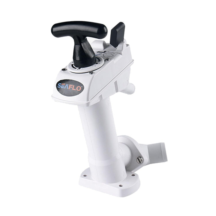 LIGHTEU®, SEAFLO Elektrisch-zu-Manuell Umrüstkit für Marine-Toilette – Handpumpen-Kit mit Twist-Lock