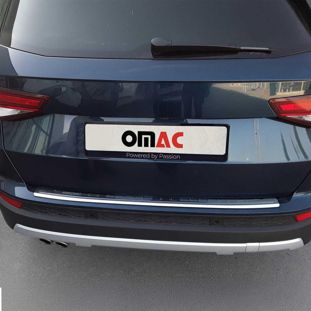 OMAC Ladekantenschutz Stossstangenschutz Heckstossstange kompatibel mit Cupra Ateca 2018-2021 | Auto