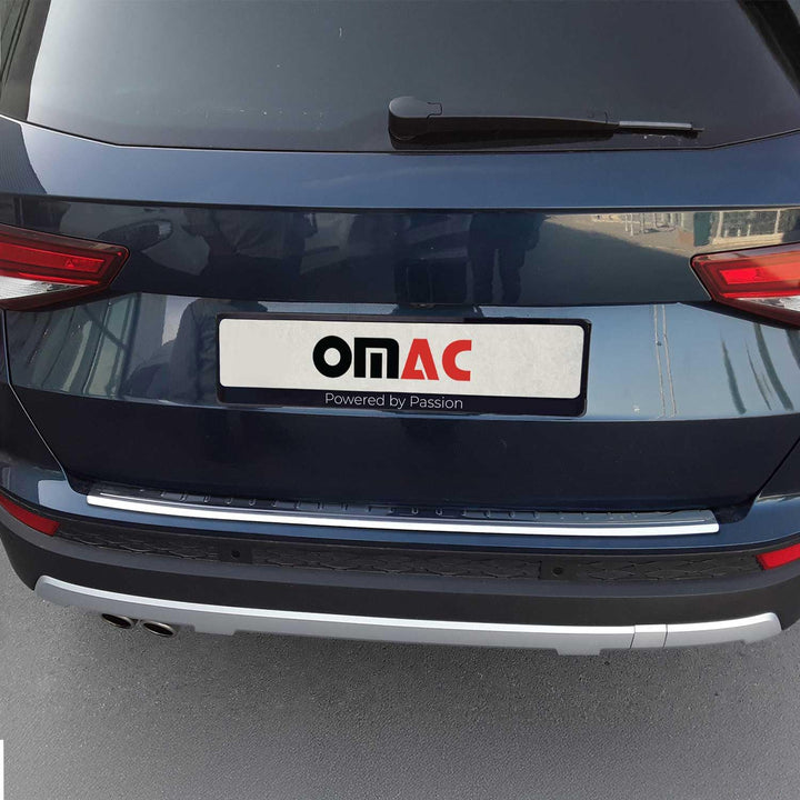 OMAC Ladekantenschutz Stossstangenschutz Heckstossstange kompatibel mit Cupra Ateca 2018-2021 | Auto