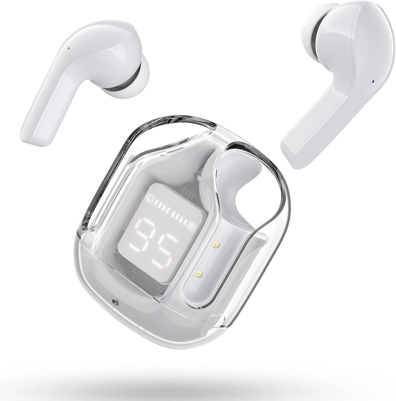 ACEFAST T6 Bluetooth Kopfhörer In Ear, Kopfhoerer Kabellos mit Dual-Mikrofon und KI-Anruf, Komposit-
