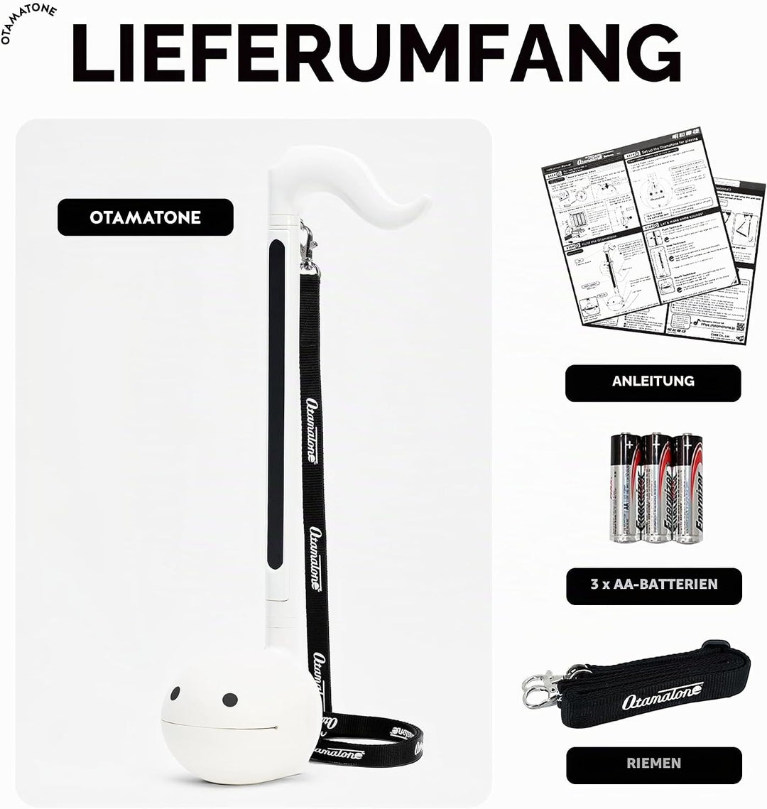 Otamatone Deluxe [Englische Edition] Elektronisches Musikinstrument Spielzeug Tragbarer Synthesizer