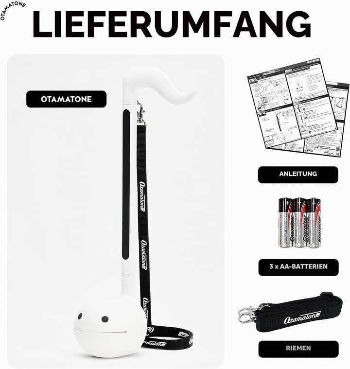 Otamatone Deluxe [Englische Edition] Elektronisches Musikinstrument Spielzeug Tragbarer Synthesizer