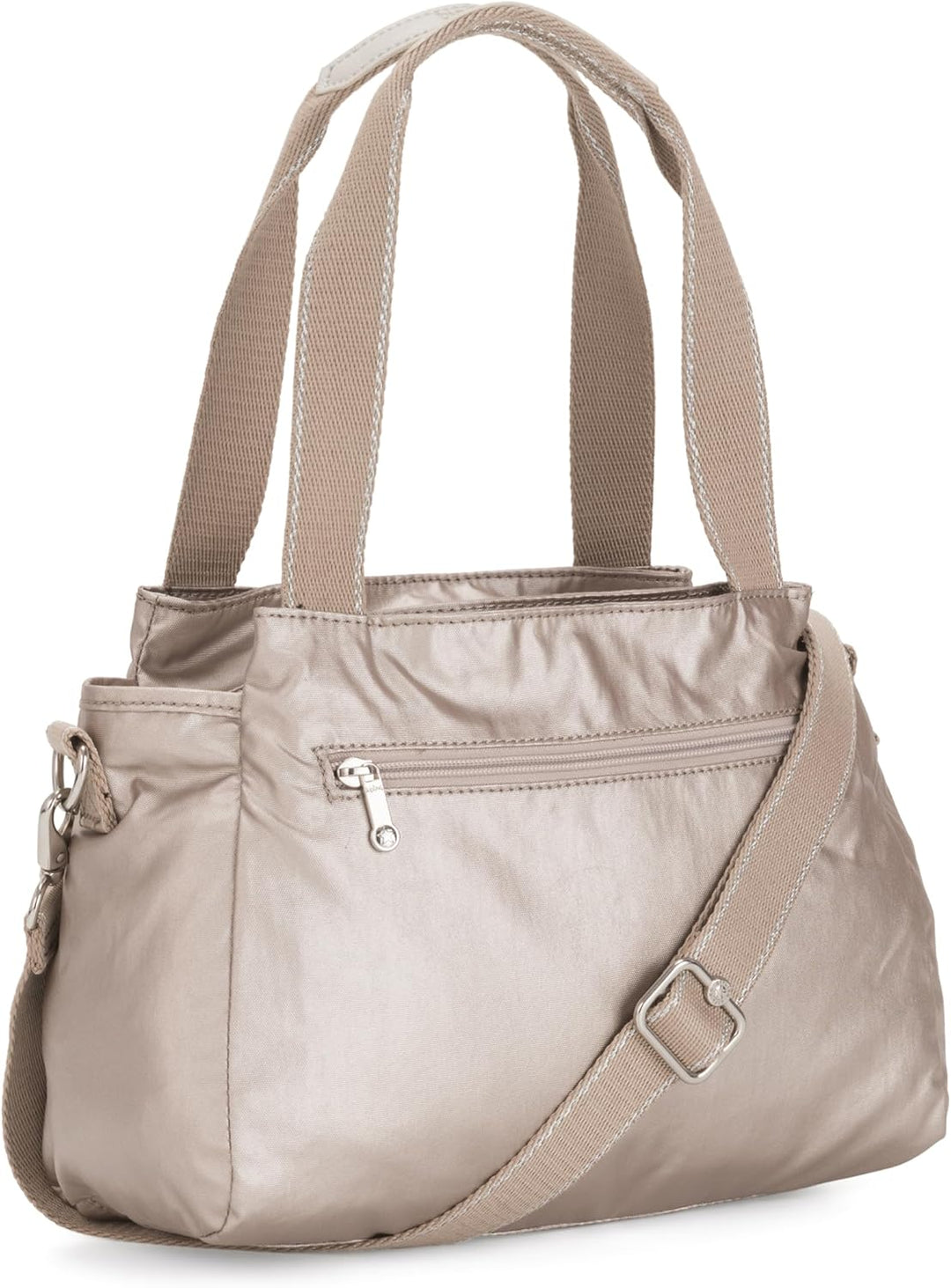 Kipling Unisex Alvar Medium shoulderbag (with Removable shoulderstrap), Metallic Glow, Metallic Glow
