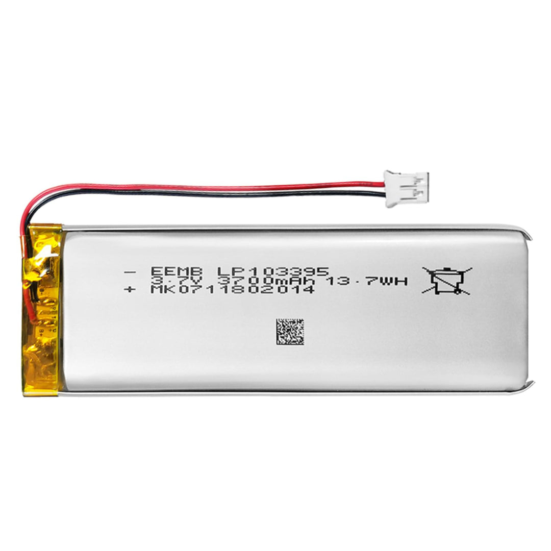 EEMB 3.7V Lipo Batterie Akku 3700mAh 103395 Lithium Polymer Batterien mit JST Stecker, Schutzplatine