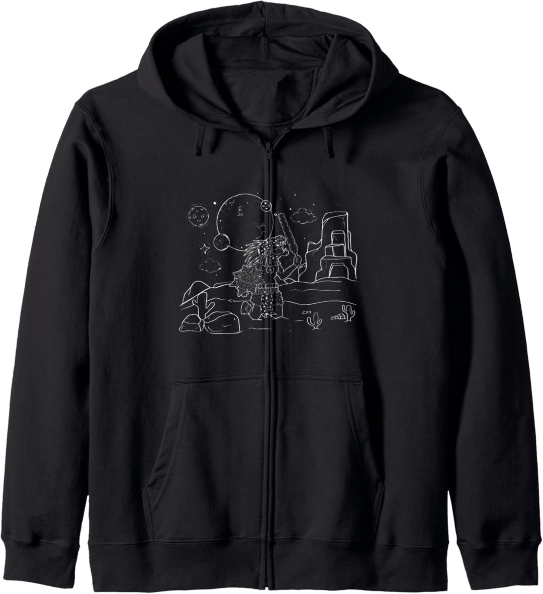 Aztec Jaguar Warrior Maya Inka Kapuzenjacke