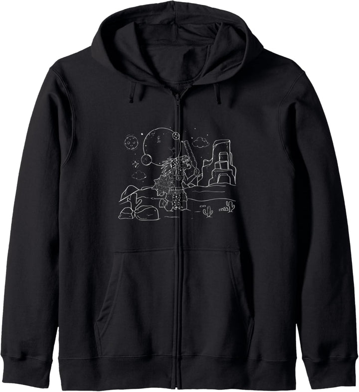 Aztec Jaguar Warrior Maya Inka Kapuzenjacke