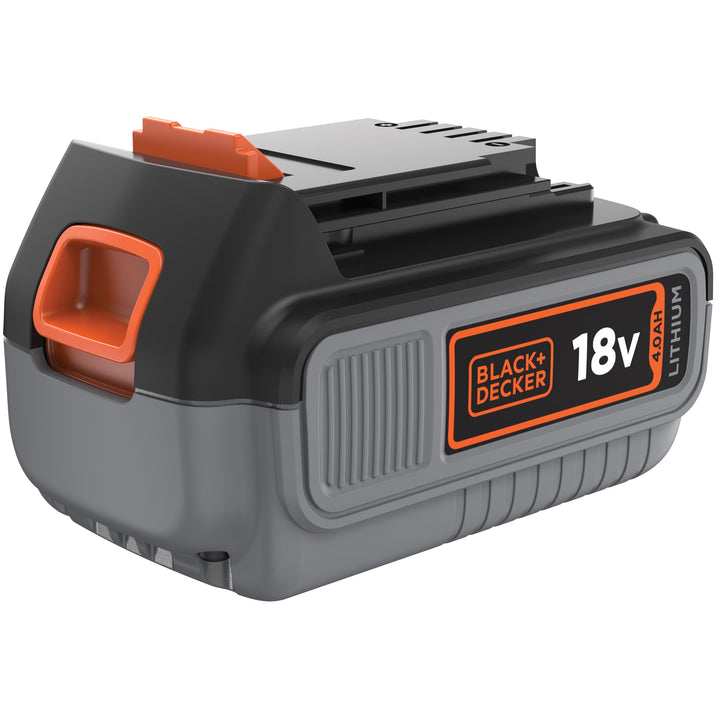 Black+Decker Li-Ion Akku (18V 4,0Ah, für alle 18V / F5 Gartengeräte und Elektrowerkzeuge, anwenderfr
