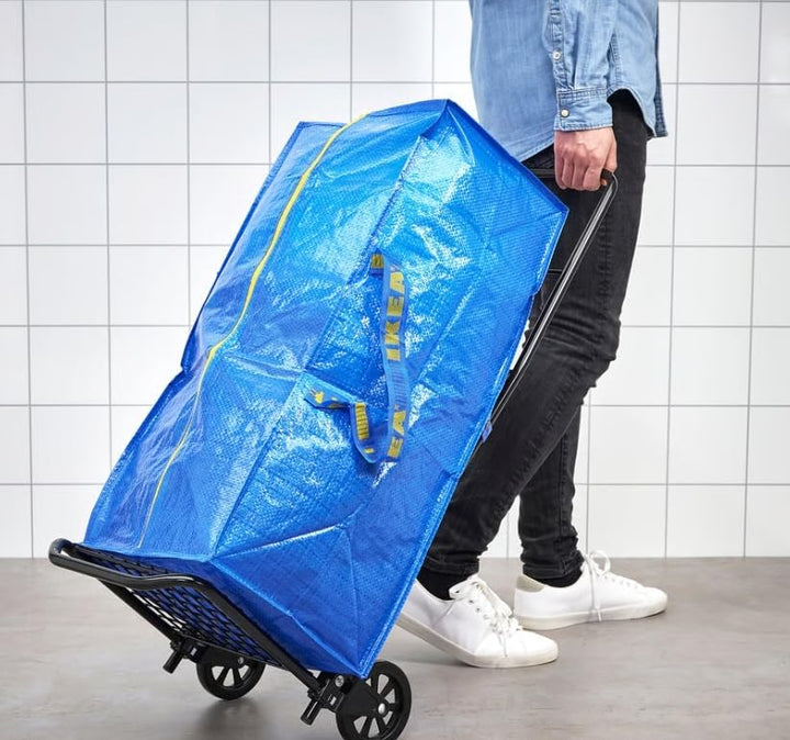 Ikea 901.491.48 Frakta Aufbewahrungstasche, Blau, 8 Stück 8 Pack, 8 Pack