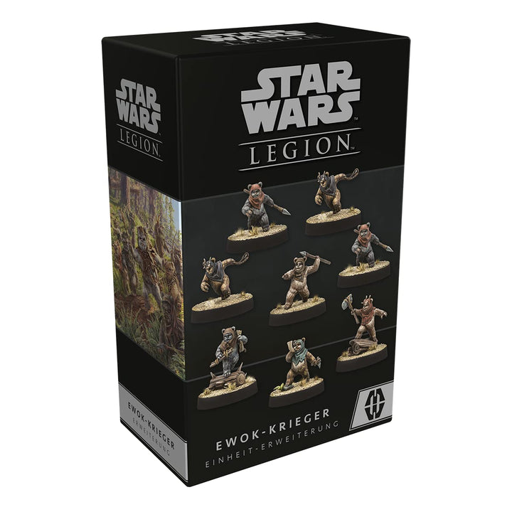 Atomic Mass Games | Star Wars Legion – Ewok-Krieger | Einheit-Erweiterung | Tabletop | 2 Spieler | A