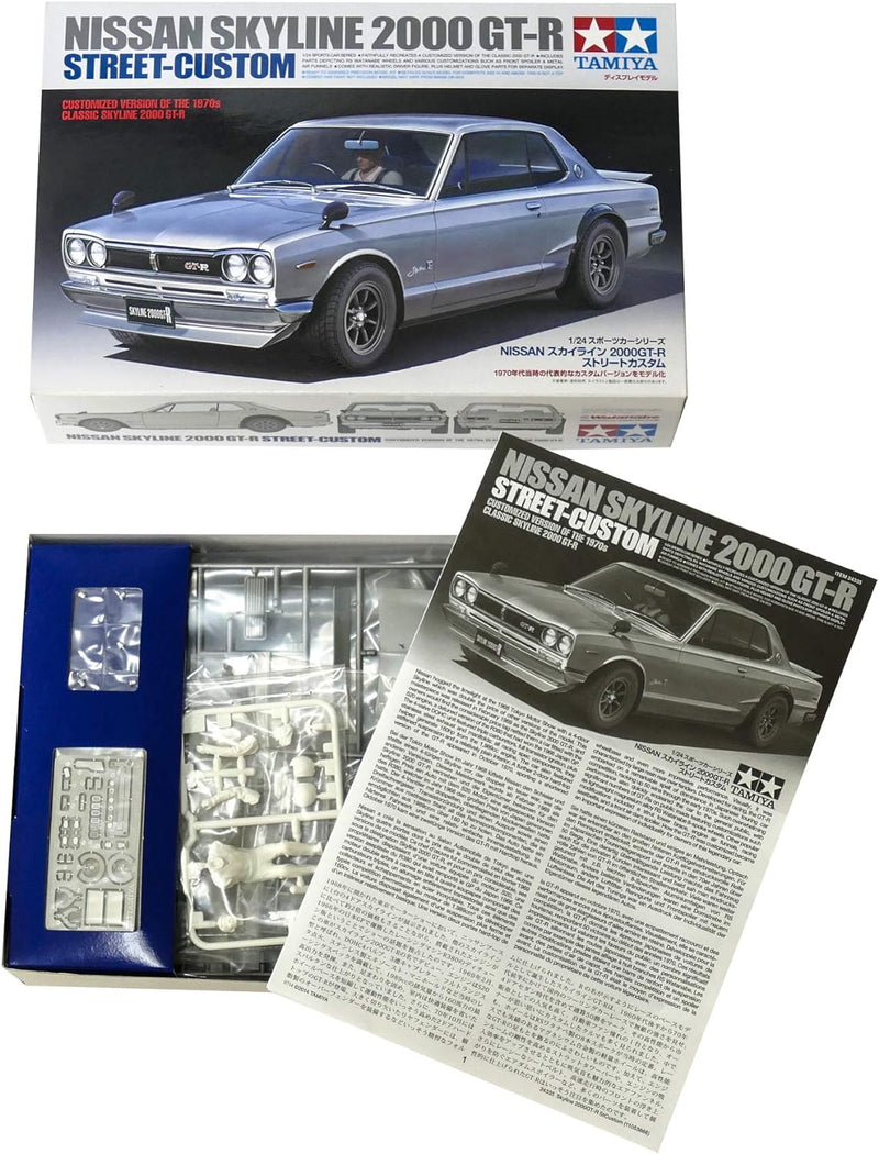 Tamiya 300024335 - Fahrzeuge - 1:24 Nissan Skyline 2000 GT-R Street-Custom