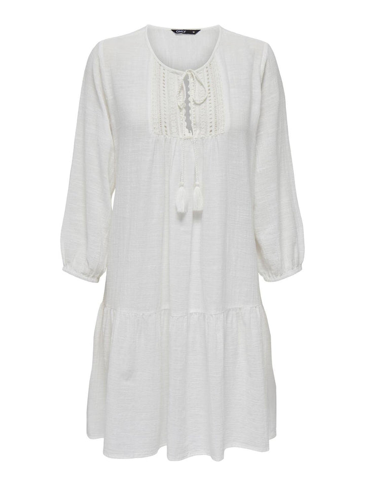 Only Damen Kleid 15219922 XS Cloud Dancer, XS Cloud Dancer