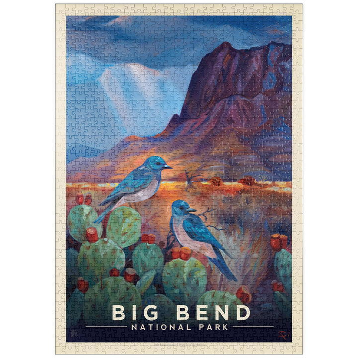 Big Bend National Park: Birds - Premium 1000 Teile Puzzle - MyPuzzle Sonderkollektion von Anderson D