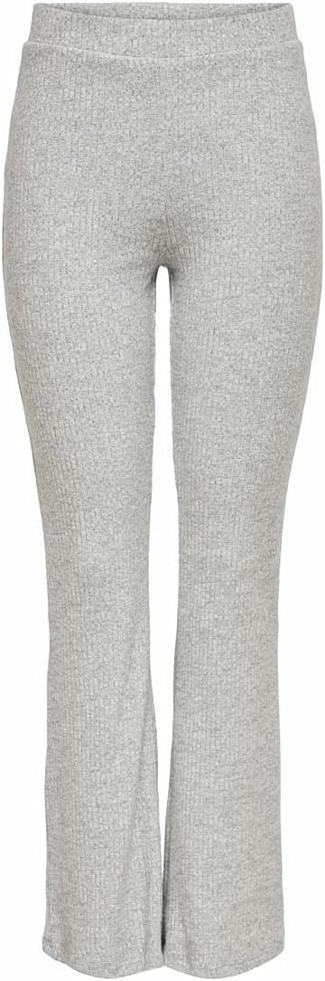 ONLY Female Hose Ausgestellte MLight Grey Melange