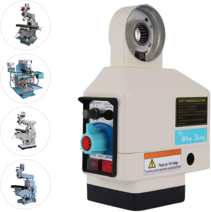 HINOPY X-Achse Frästischvorschub Vorschubmotor Power Table Feed Für Fräsmaschine 135lb 220V 210RPM