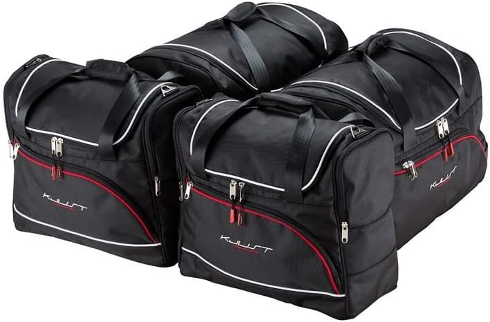 KJUST Dedizierte Reisetaschen 4 stk kompatibel mit ALFA ROMEO GIULIA II (952) 2015+