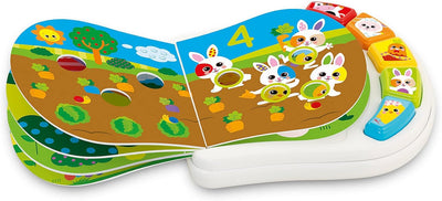 Chicco 00009778000000 EL Libro Los Animales De La Granja Zahlen FARMBUCH, Mehrfarbig