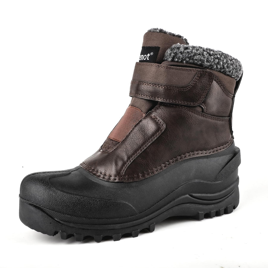 riemot Wanderschuhe Damen Herren Wasserdicht Trekkingschuhe Slip-on Leicht Rutschfest Outdoorschuhe